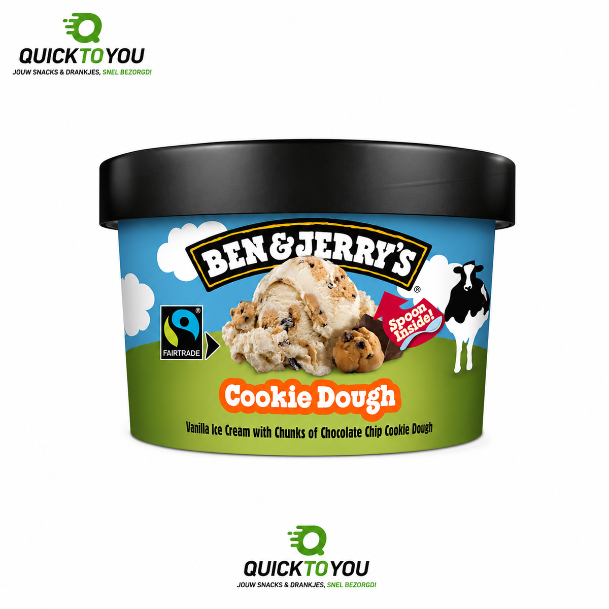 Ben & Jerry cookie dough 100ml