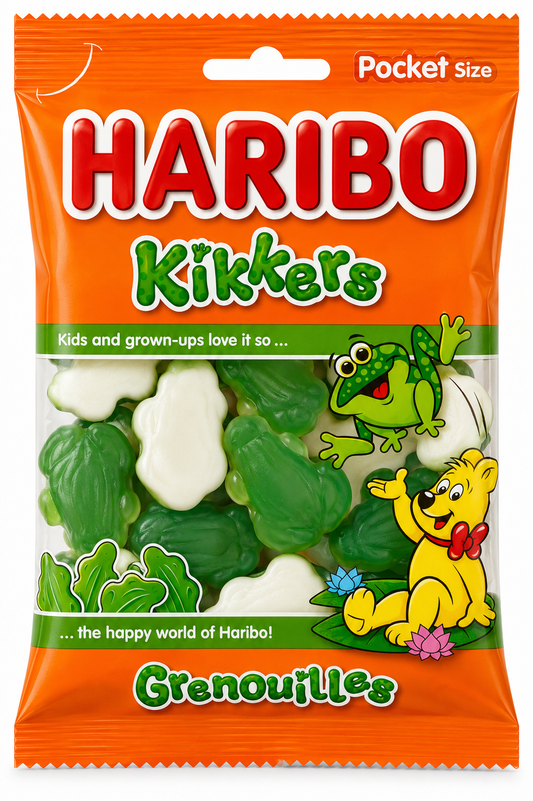 haribo kikkers 75g